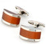 Orange Cufflinks