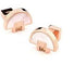 Rose Gold - Metal Tone Cufflinks