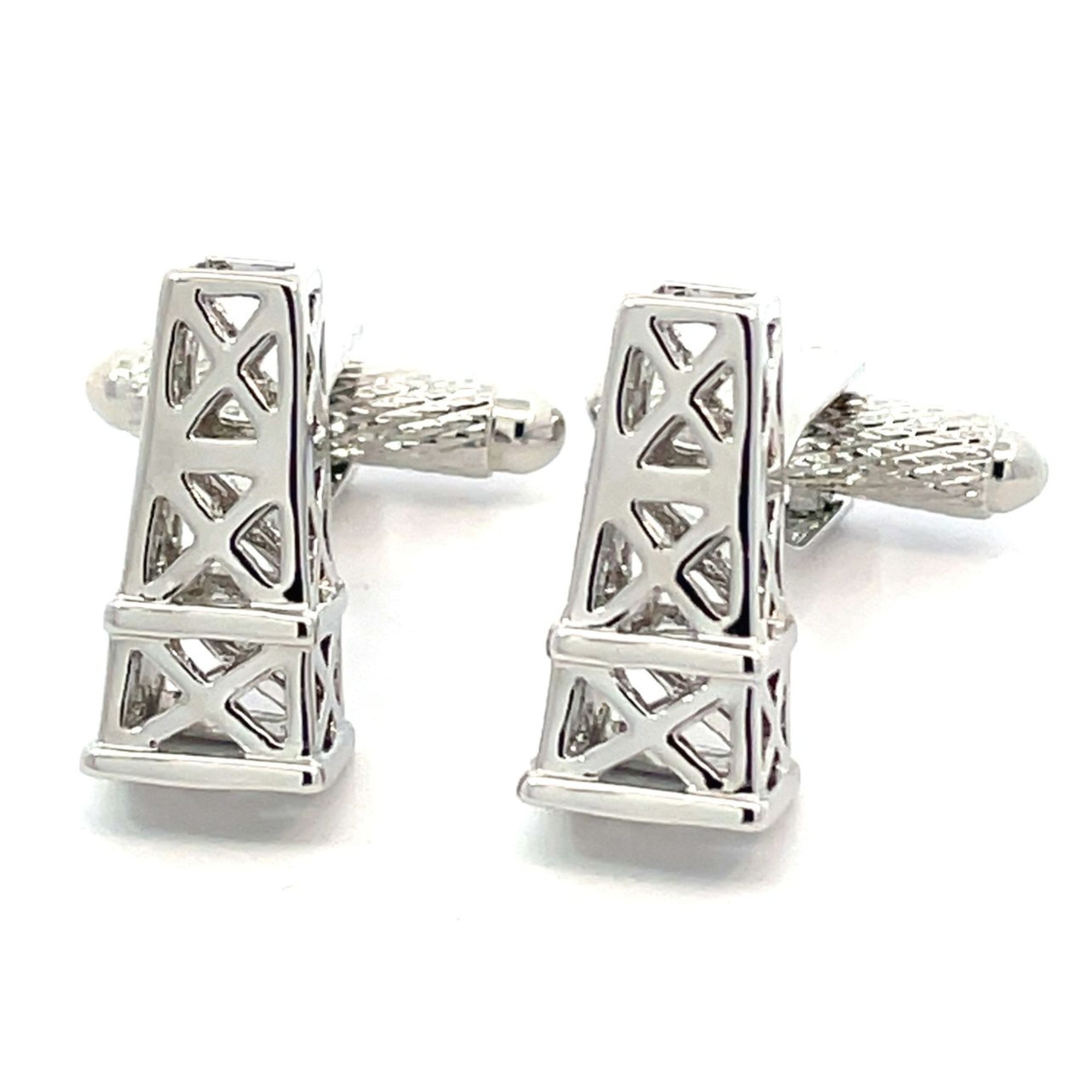 Oil Derrick Cufflinks