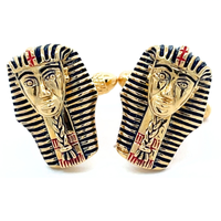 Tutankhamun Pharoah Cufflinks