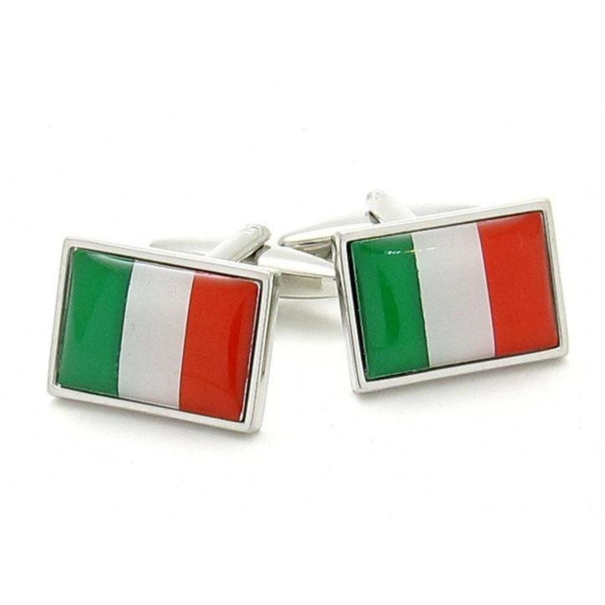 Flag of Italy - Italian Flag Cufflinks Novelty Cufflinks Clinks Australia