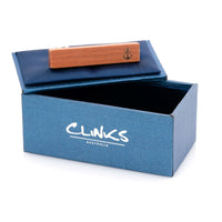Wood Anchor Stamp Tie Clip Tie Bars Clinks