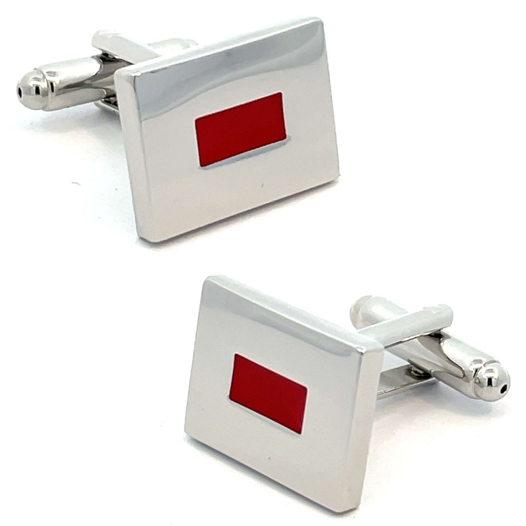 Red Letterbox Cufflinks