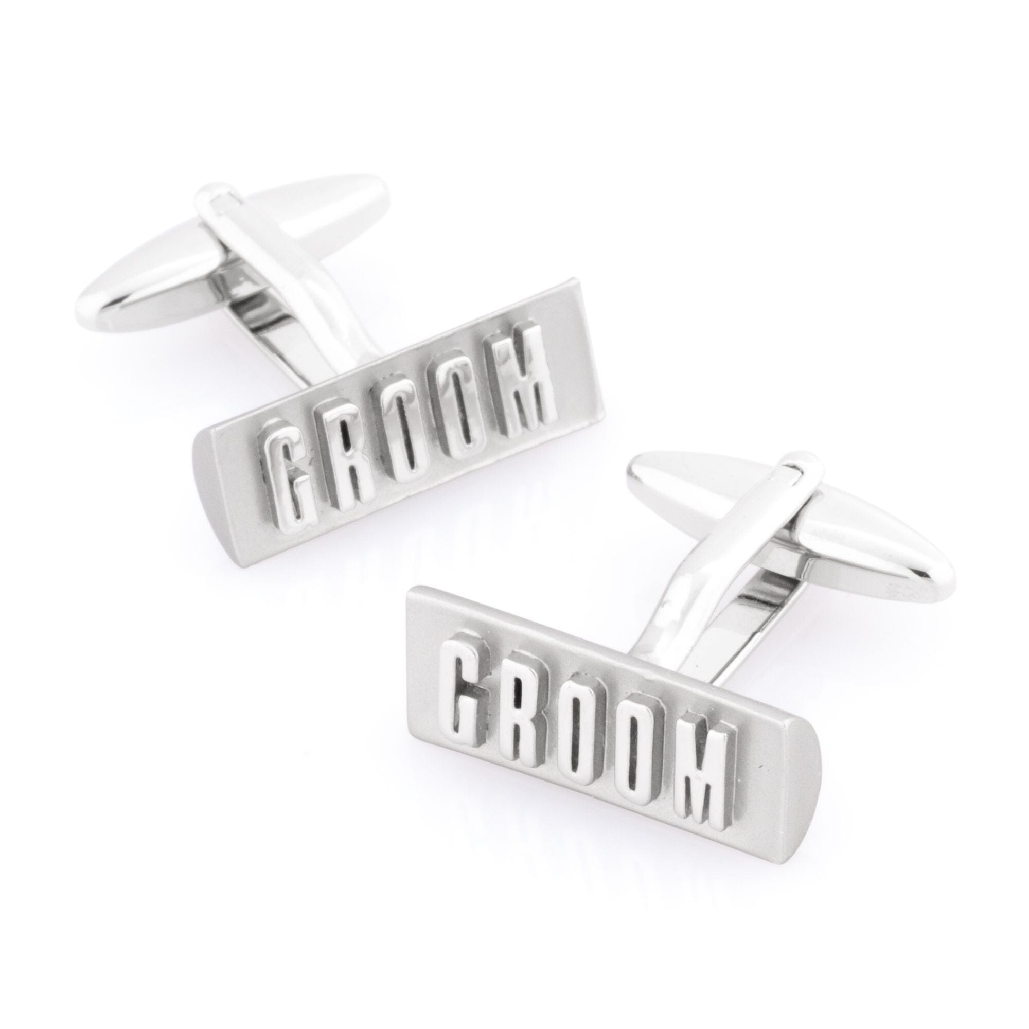 Groom Raised Lettering Wedding Cufflinks Wedding Cufflinks Clinks Australia