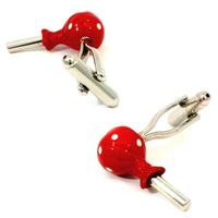 Lollipop Red Cufflinks