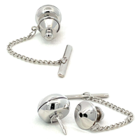 Solitaire Crystal Tie Pin