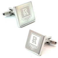 Silver Port Adelaide Power AFL Cufflinks