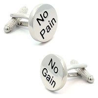 No Pain, No Gain Cufflinks