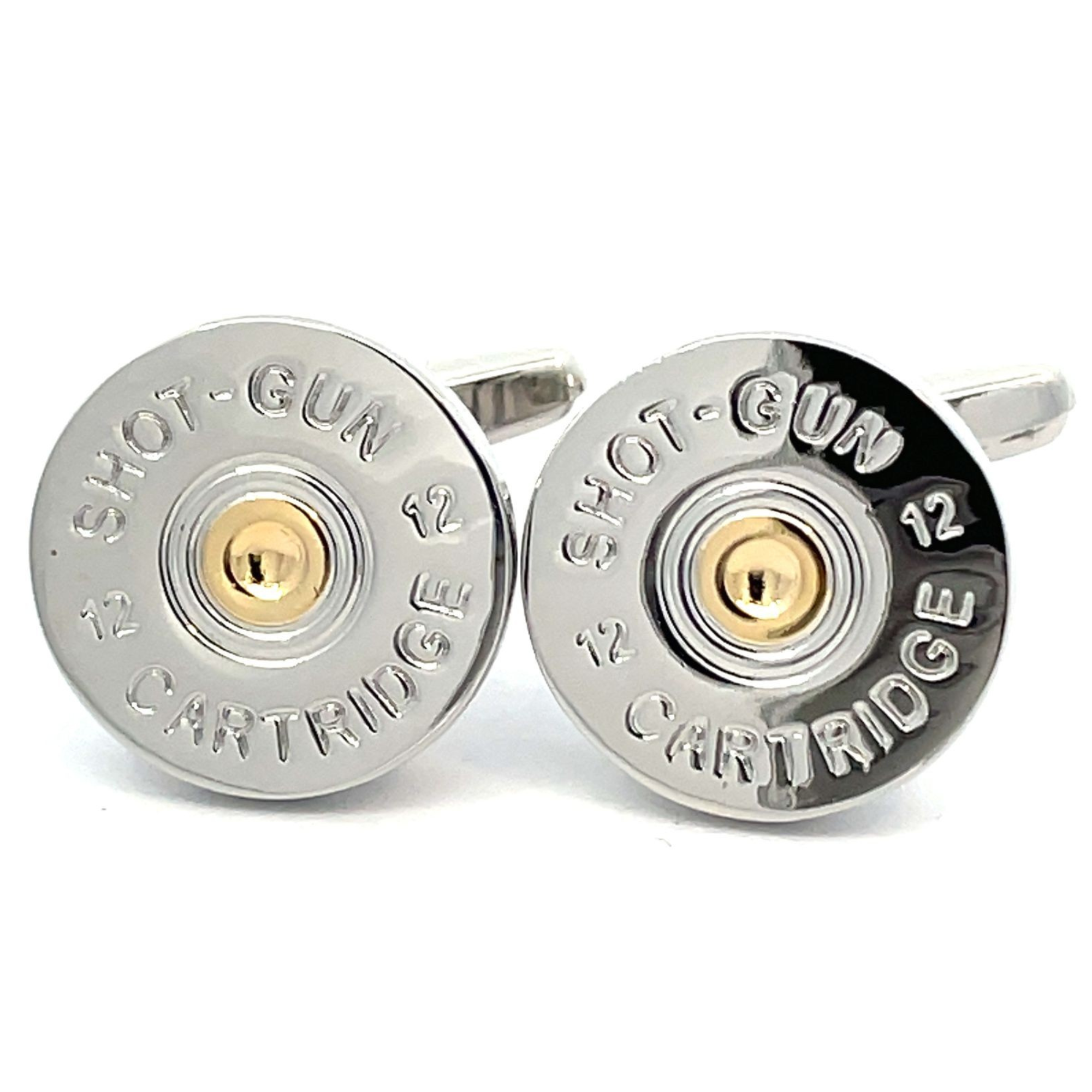 Shotgun Cartridge Cap Cufflinks
