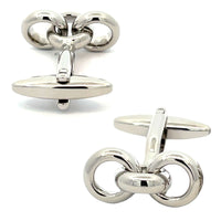 Open Belcher Chain Cufflinks