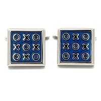 Tic Tac Toe Finished Cufflinks