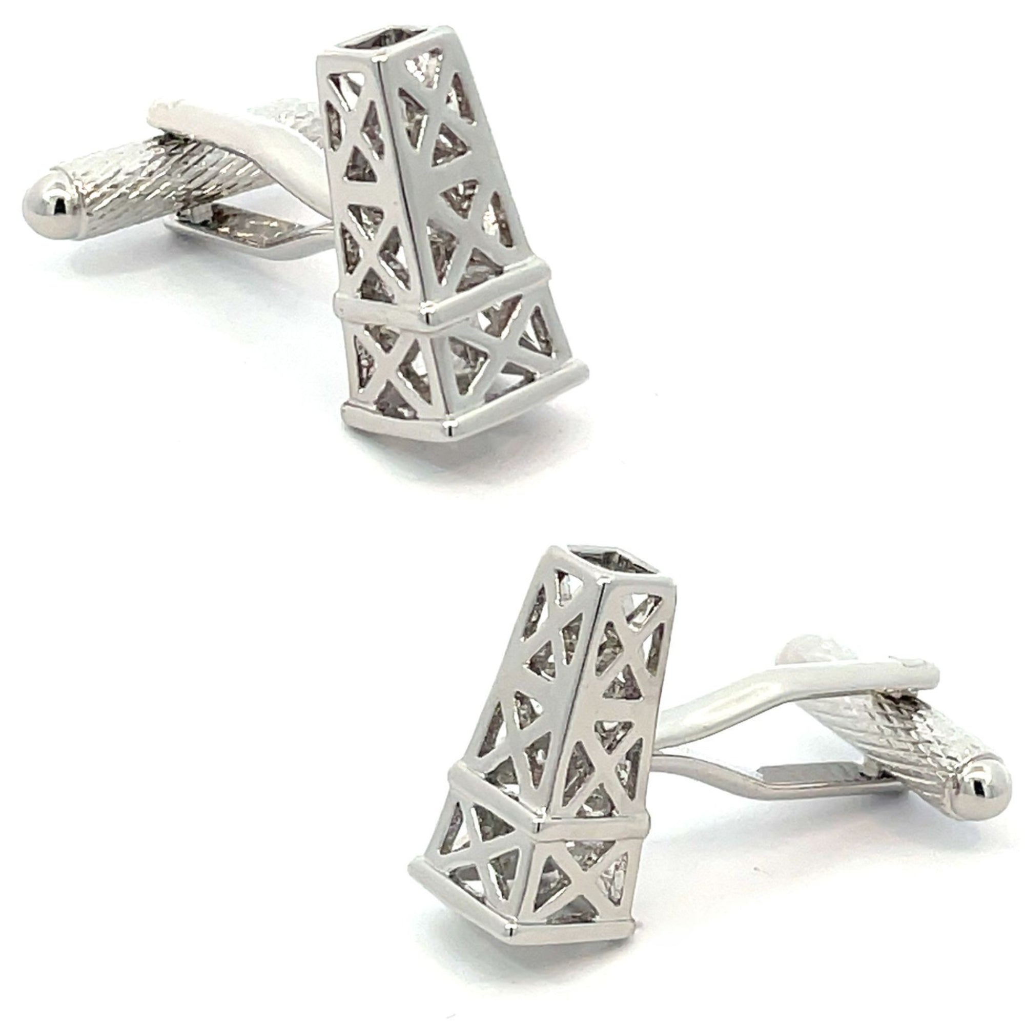 Oil Derrick Cufflinks