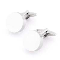 Usher Laser Etched Round Engravable Wedding Cufflinks Wedding Cufflinks Clinks Australia