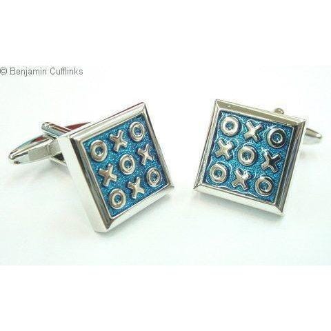 Tic Tac Toe Finished Cufflinks Novelty Cufflinks Clinks Australia Tic Tac Toe Finished Cufflinks