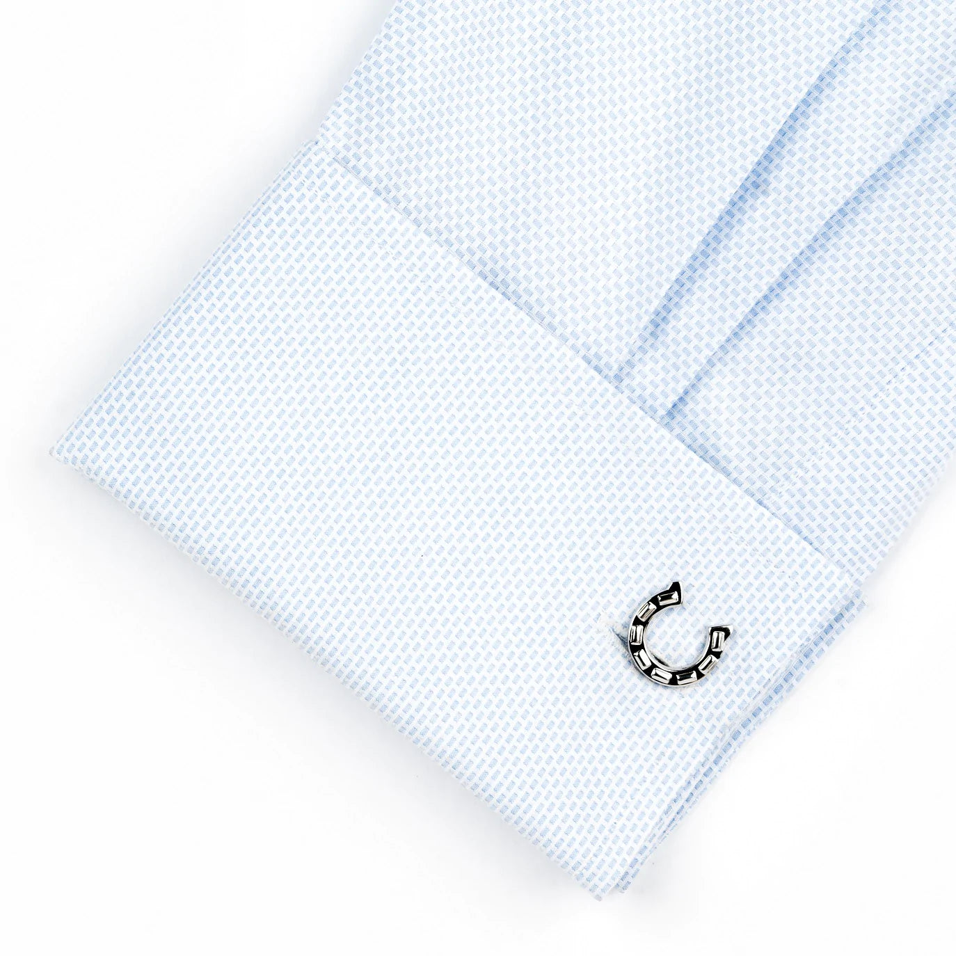 Silver Horseshoe Cufflinks