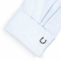Silver Horseshoe Cufflinks