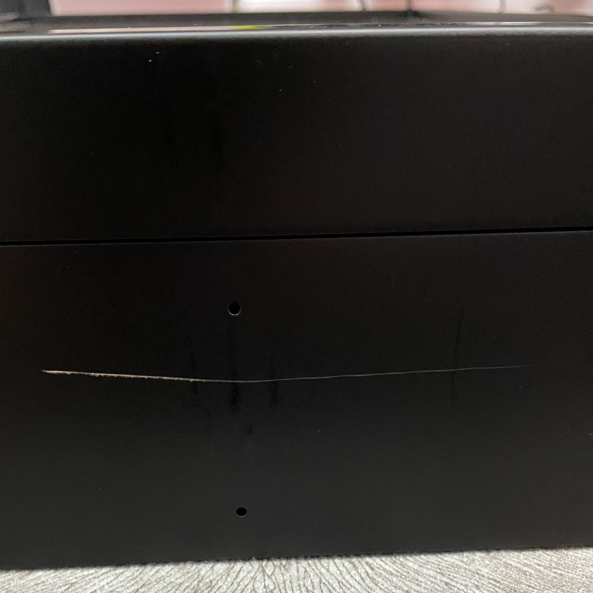 Seconds - 12 Slots Black Wooden Watch Cabinet