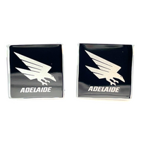 Silver Adelaide Crows AFL Cufflinks