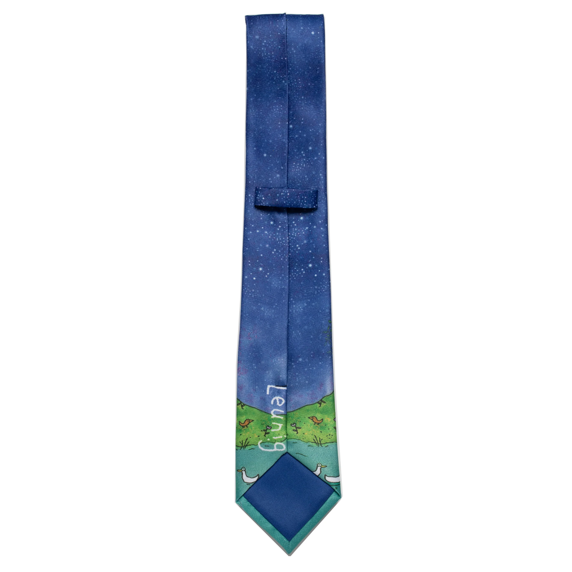 Moonstruck Limited Edition Michael Leunig Tie