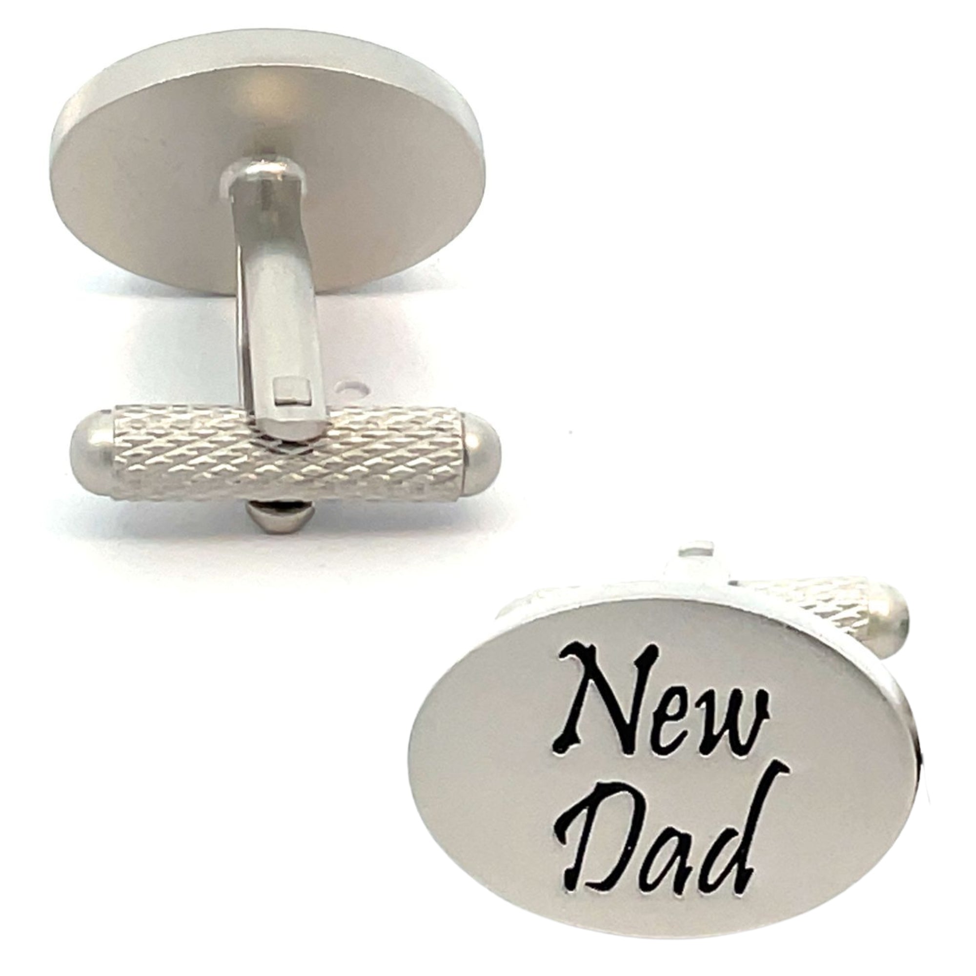New Dad Script Cufflinks