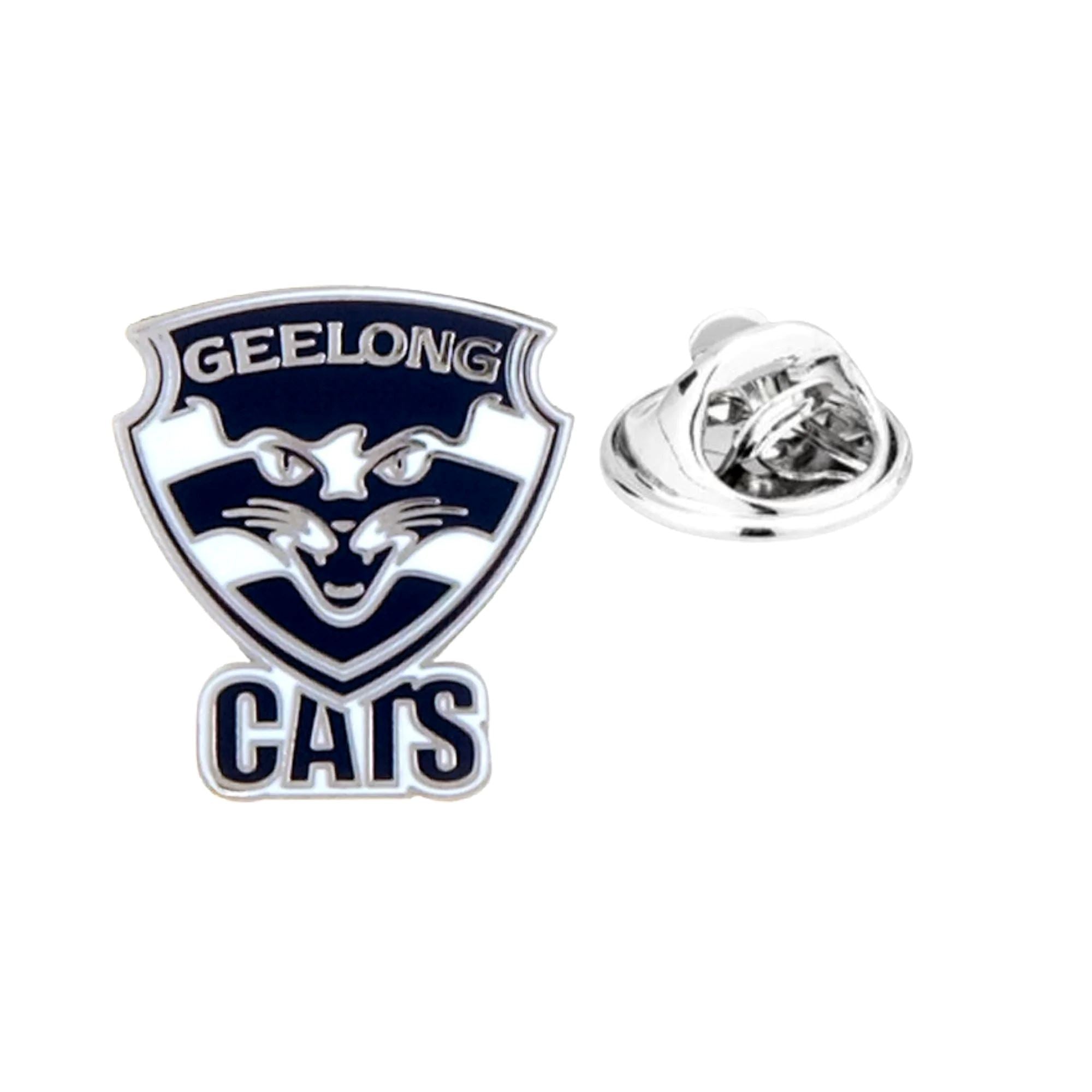 Geelong Cats Logo AFL Pin Lapel Pin Clinks Default