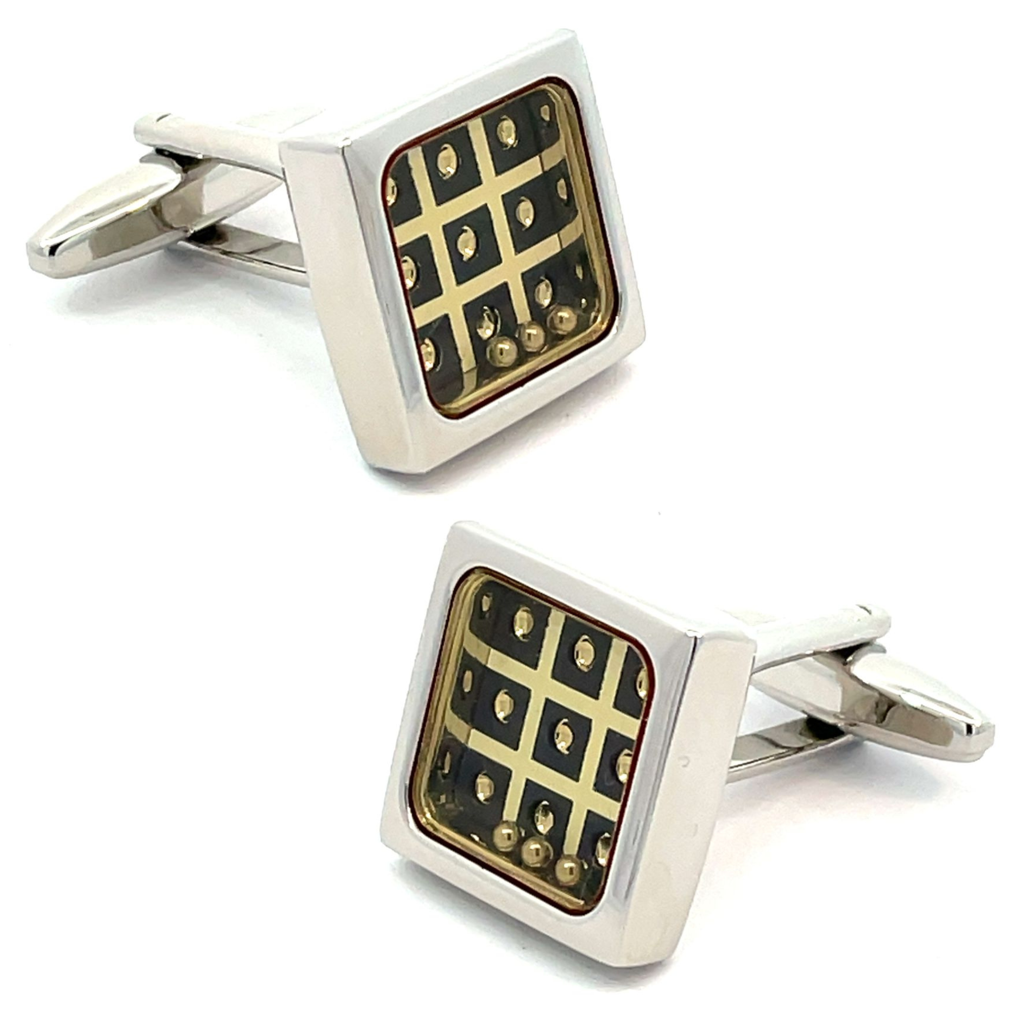 Square Ball Game Cufflinks