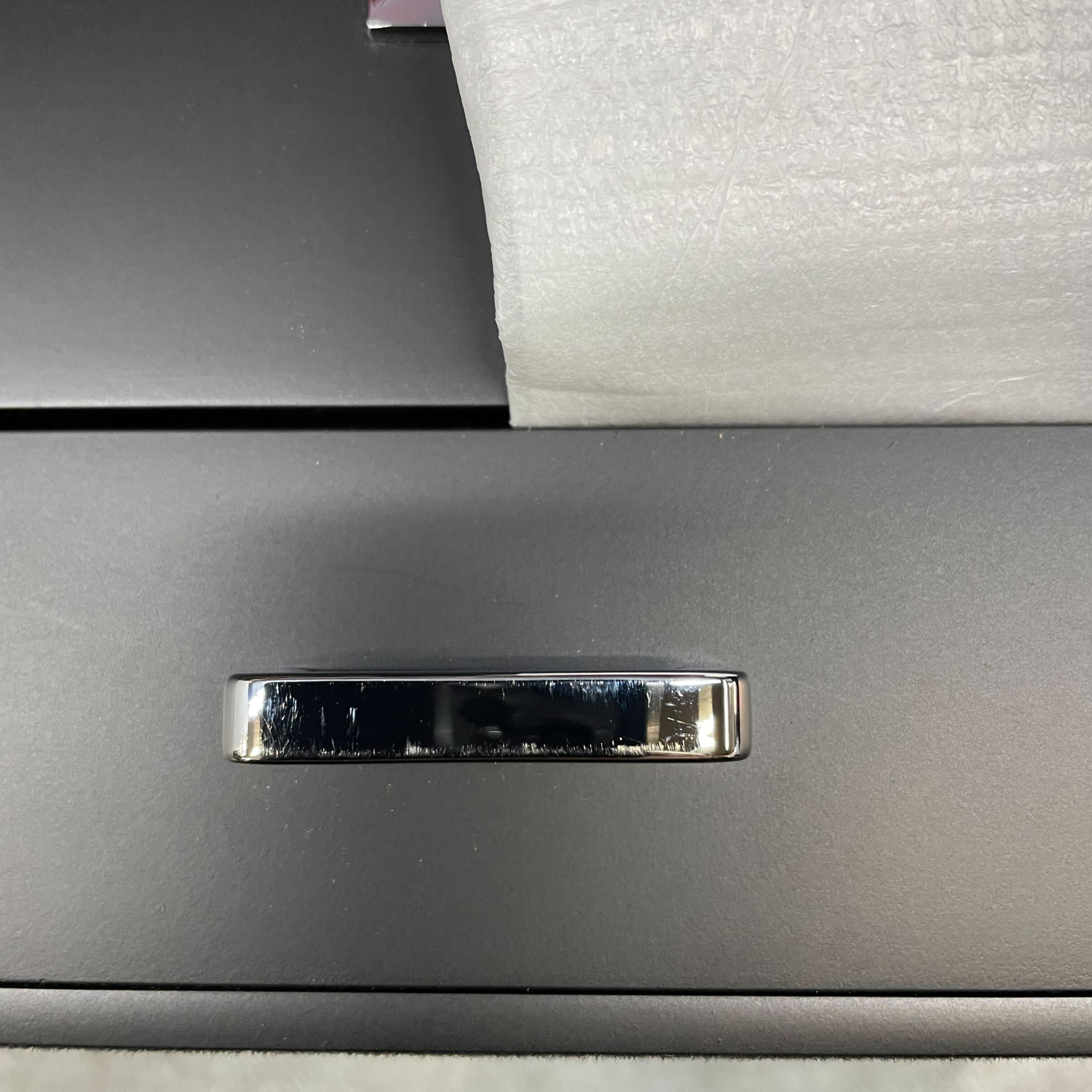 Seconds - 4 Slots Wooden Watch Box with Charcoal Interior and Drawer