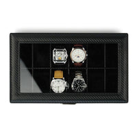 Leather Watch Box for 12 watches storage Watch Boxes Clinks