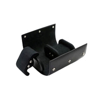 Watch Roll Case for 2 in Black Vegan Leather Watch Boxes Clinks