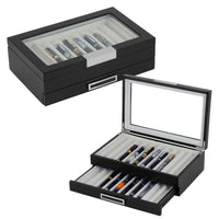 20 Slots Wooden Pen Box Storage Boxes Clinks Australia