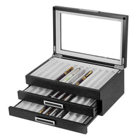 30 Slots Wooden Pen Box Storage Boxes Clinks Australia