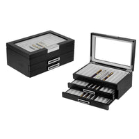 30 Slots Wooden Pen Box Storage Boxes Clinks Australia