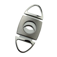 Silver Two Finger 64 Ring Gauge Cigar Cutter Boxed Cigar Cutter Clinks Australia