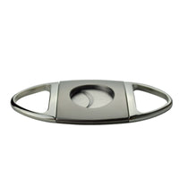 Silver Two Finger 64 Ring Gauge Cigar Cutter Boxed Cigar Cutter Clinks Australia