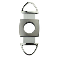 Silver Two Finger 64 Ring Gauge Cigar Cutter Boxed Cigar Cutter Clinks Australia