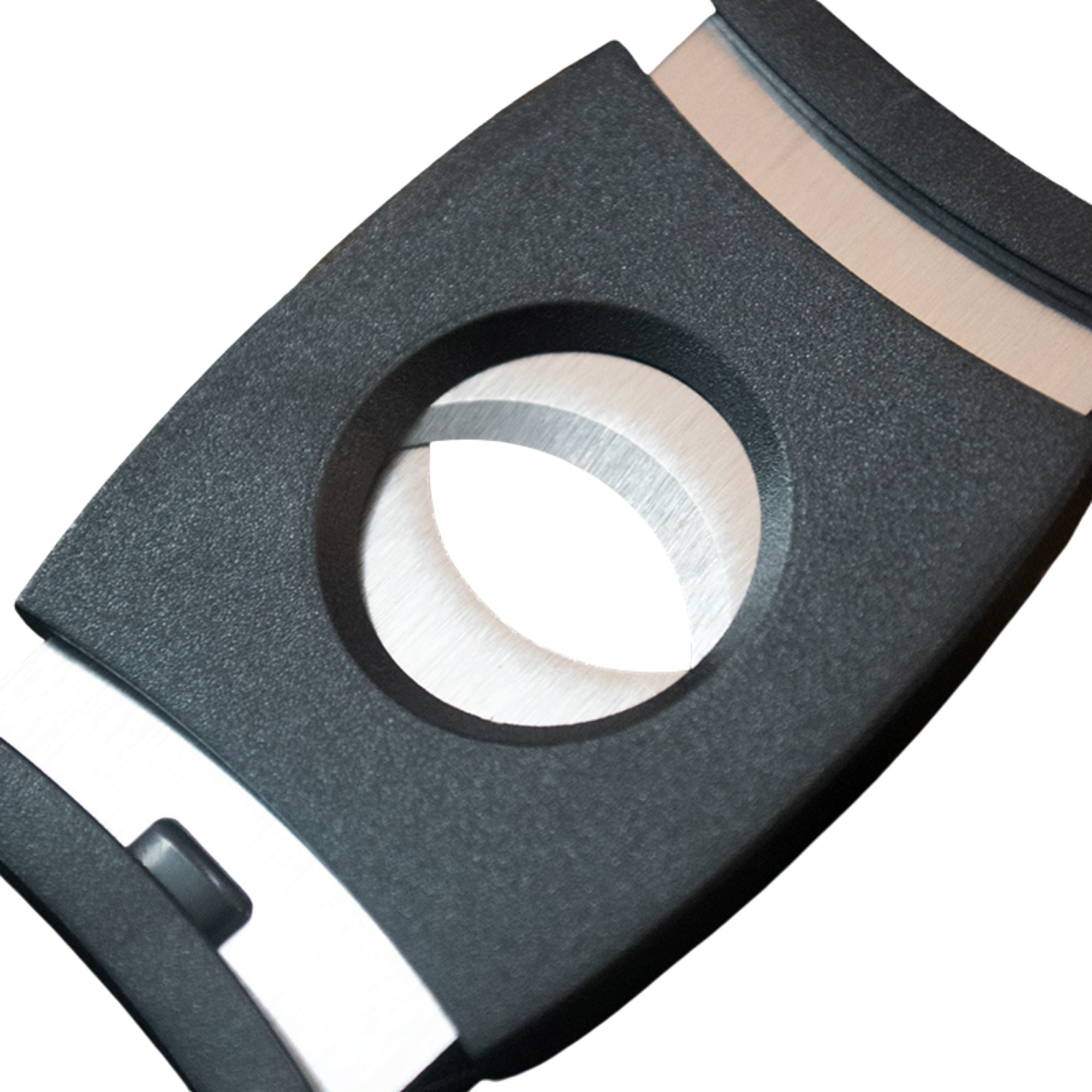 Black Two Finger 54 Ring Gauge Cigar Cutter Cigar Cutter Clinks Australia