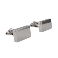Rectangle Engravable Cufflinks Engraving Cufflinks Clinks