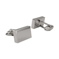 Rectangle Engravable Cufflinks Engraving Cufflinks Clinks