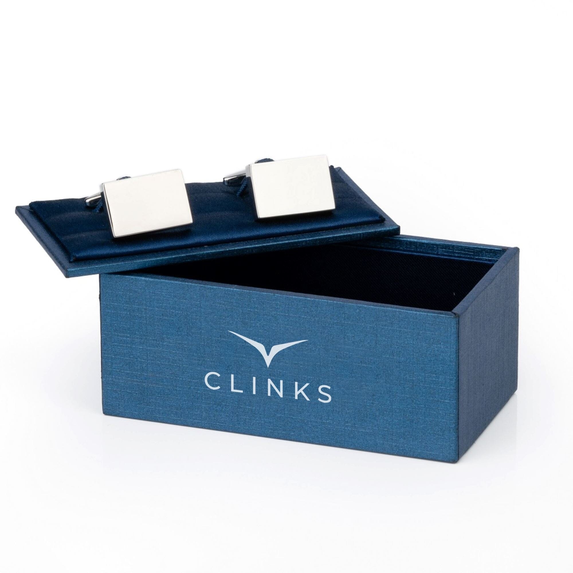 Rectangle Engravable Cufflinks Engraving Cufflinks Clinks