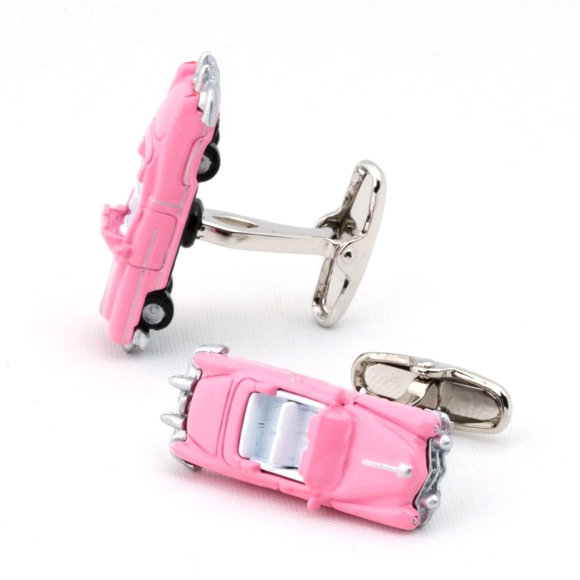 Pink Cadillac Cufflinks Novelty Cufflinks Clinks Australia Pink Cadillac Cufflinks 