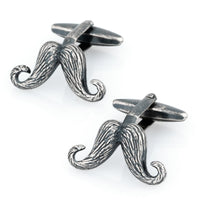 Antique Vintage Style Handlebar Moustache Cufflinks Novelty Cufflinks Clinks Australia Antique Vintage Style Handlebar Moustache Cufflinks
