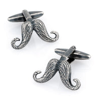Antique Vintage Style Handlebar Moustache Cufflinks Novelty Cufflinks Clinks Australia