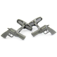 Gunmetal Revolver Gun Cufflinks Novelty Cufflinks Clinks Australia