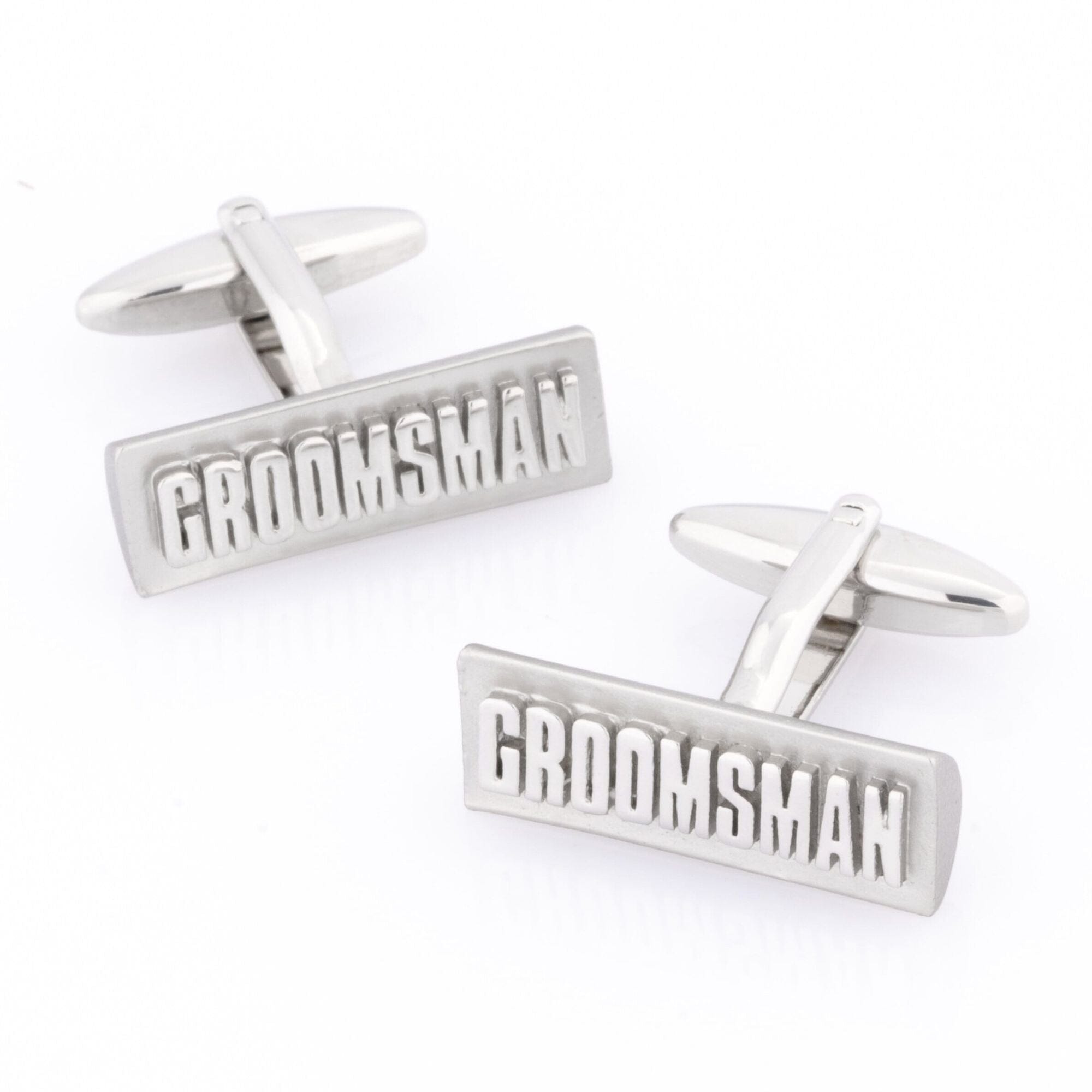Groomsman Raised Lettering Wedding Cufflinks Wedding Cufflinks Clinks Australia Groomsman Raised Lettering Cufflinks