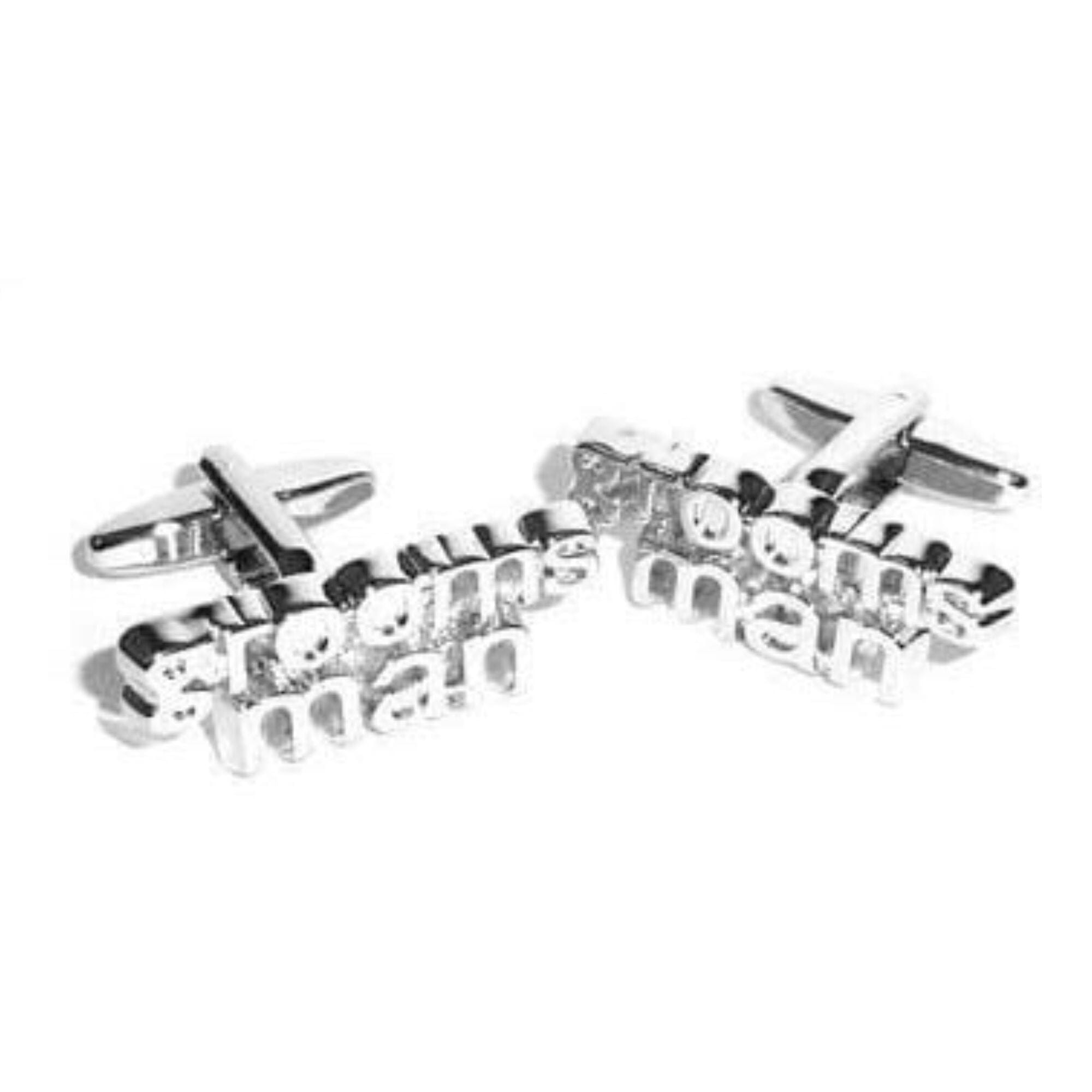Groomsman cut-out style Wedding Cufflinks Wedding Cufflinks Clinks Australia