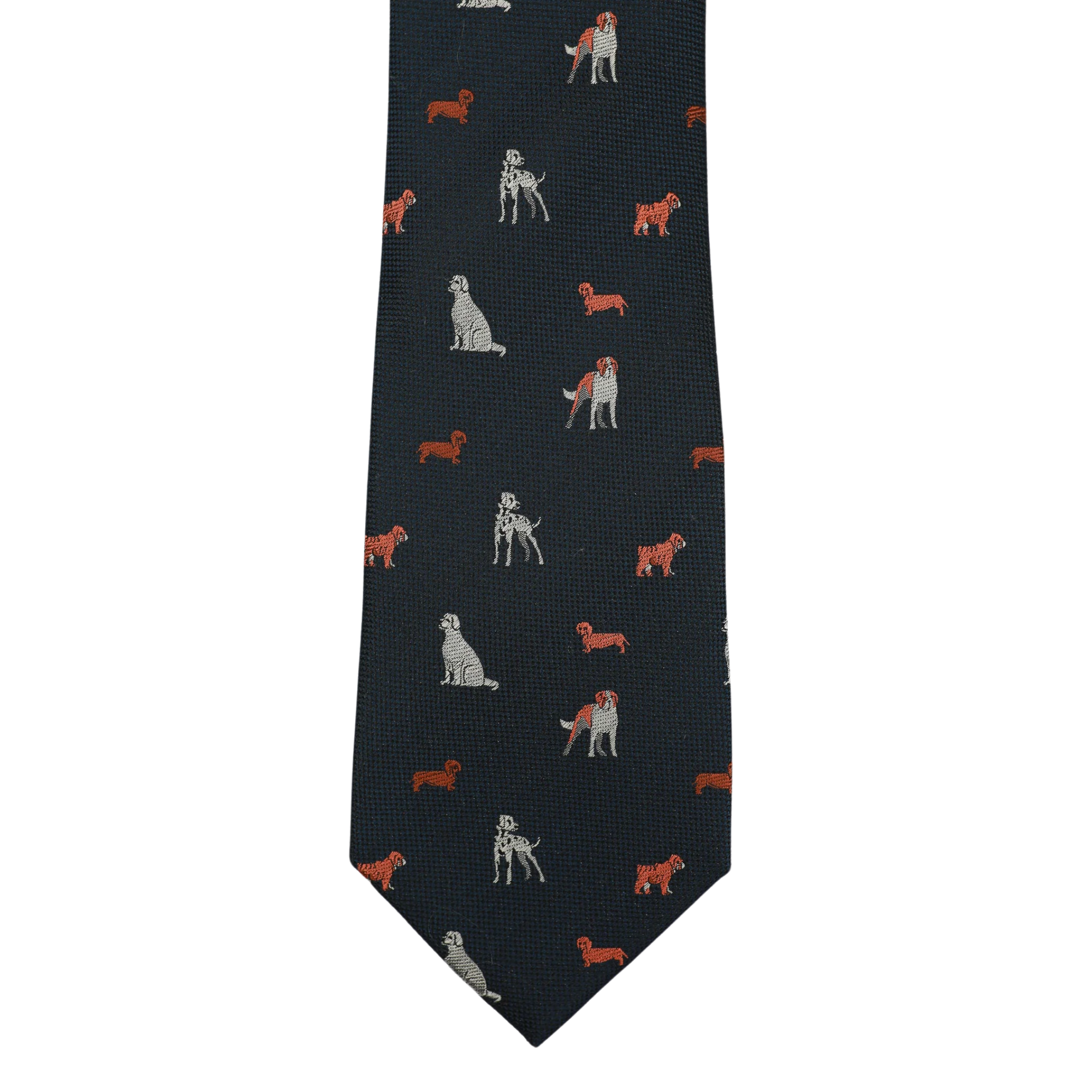 Dogs Navy Tie