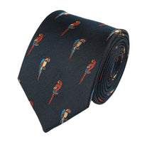 Parrot Dark Navy Tie