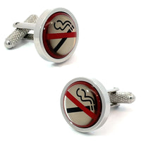 No Smoking Cufflinks