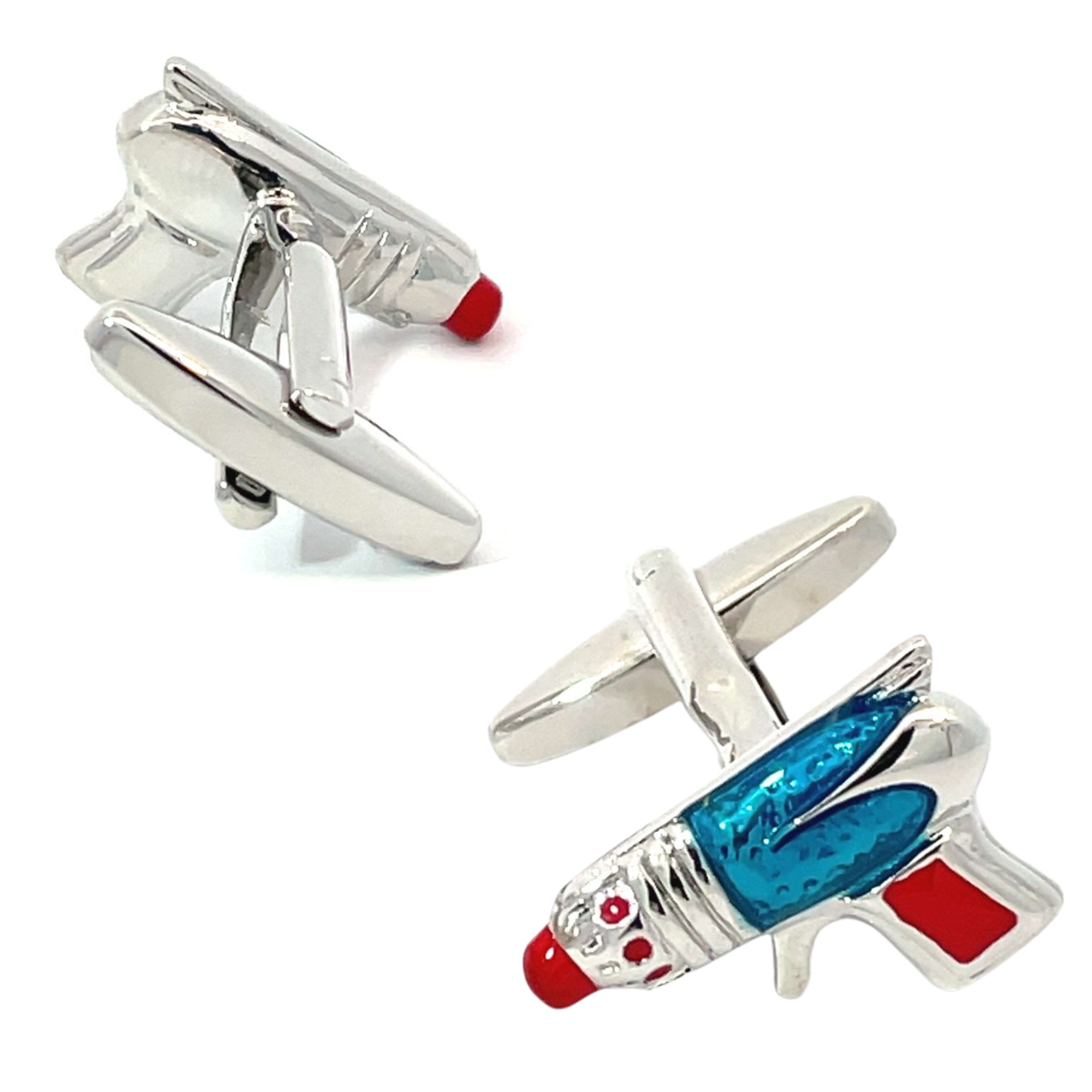 Retro Sci Fi Ray Gun Cufflinks