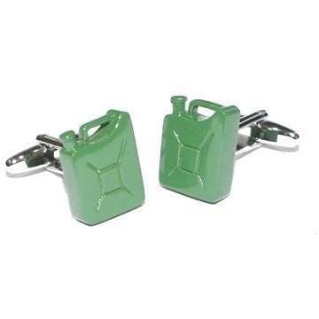 Jerry Can Military Green Cufflinks Novelty Cufflinks Clinks Australia Jerry Can Military Green Cufflinks 
